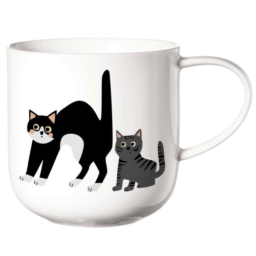 Mug Surprised Cats  40 cL 2