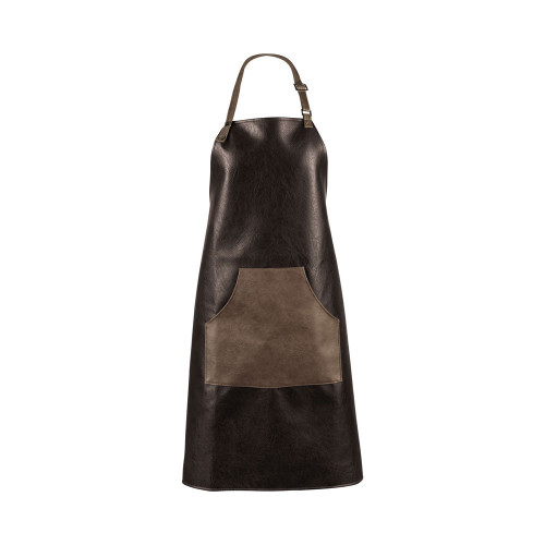 Tablier de cuisine en cuir Marron