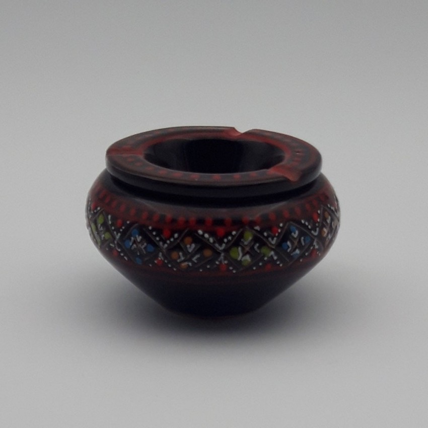 Cendrier Marrakech noir- Petit modèle