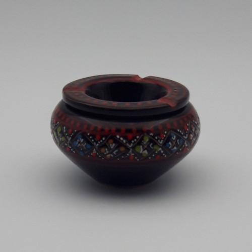 Cendrier Marrakech noir- Petit modèle