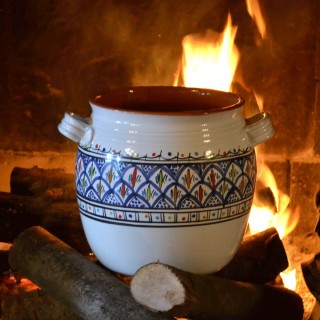 Couscoussier de cuisson - Petit Modèle - Bakir Bleu