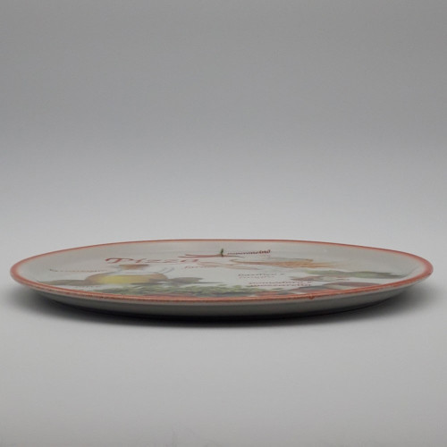 Assiette à pizza Pepperoni - D 31 cm