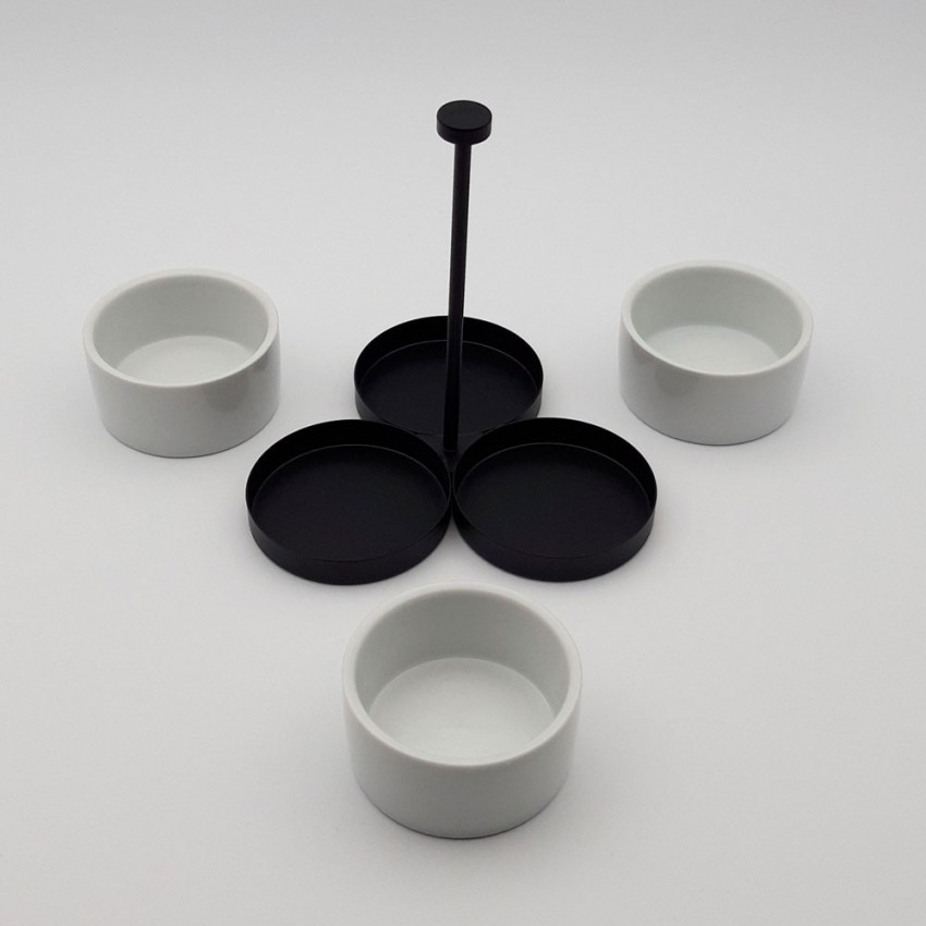 Serviteur 3 coupelles