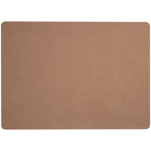 Set de table Soft Leather Powder Marron clair