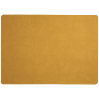 Set de table Soft Leather Ambre Jaune