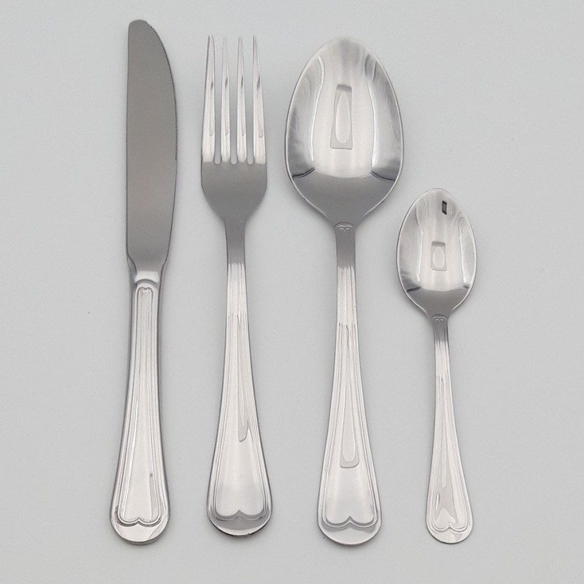 Ménagère 6 personnes en inox 24 pièces Luanda