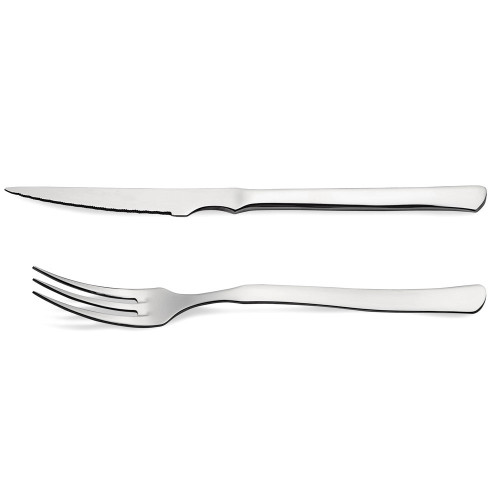 Couteaux à steak en inox Filete x 6 2