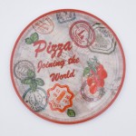 Assiette à pizza Charme Rouge - D 31 cm - Napoli