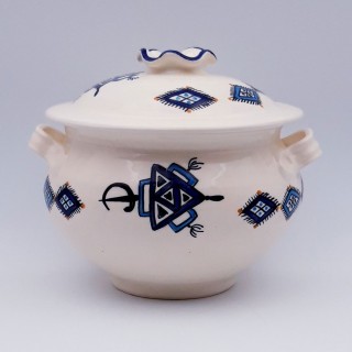 Soupière Sahel Bleu