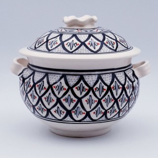 Soupière Bakir Gris