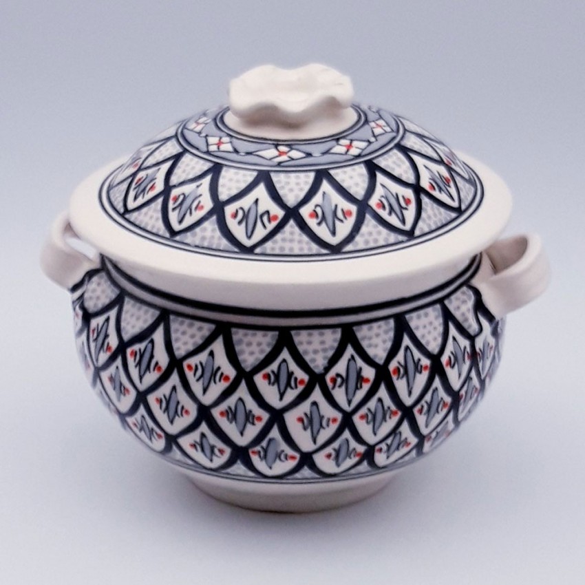 Soupière Bakir Gris