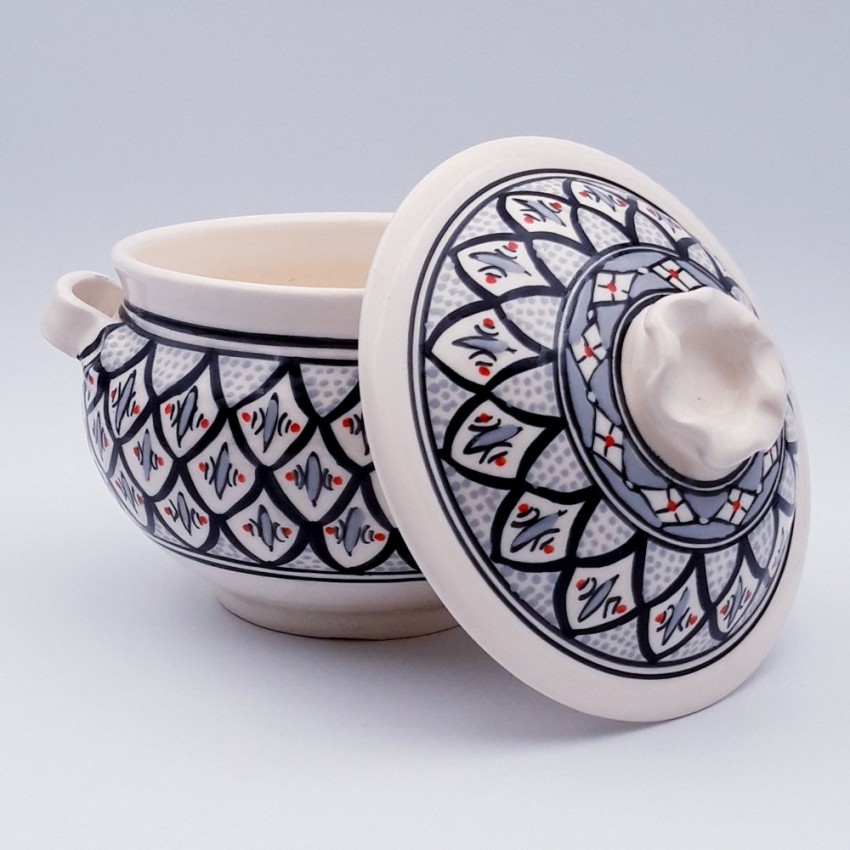 Service à soupe Bakir gris - 8 pers