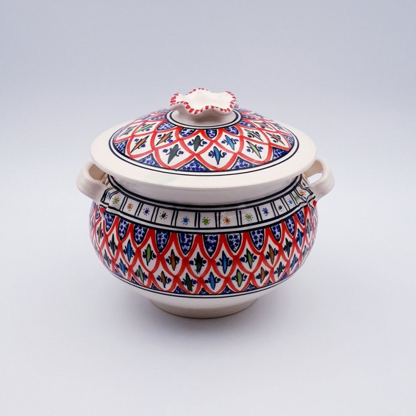 Soupière Bakir rouge