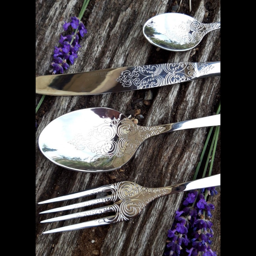 Couteaux de table Antique x 6