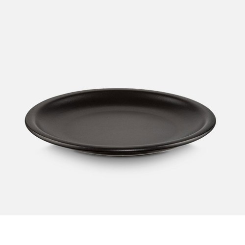 Assiette plate Noire - D 25 cm