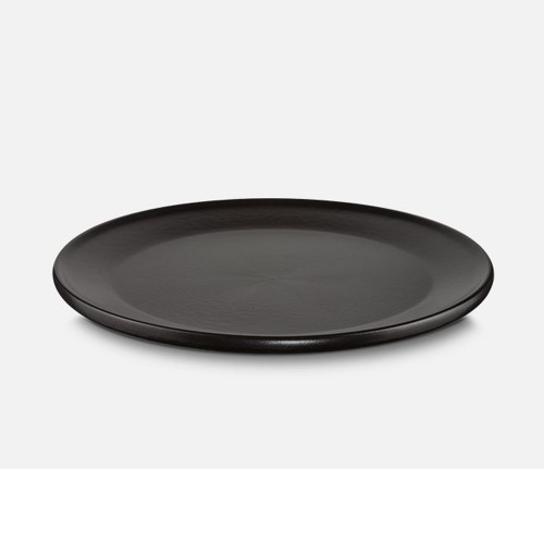 Assiette plate Noire - D 28 cm