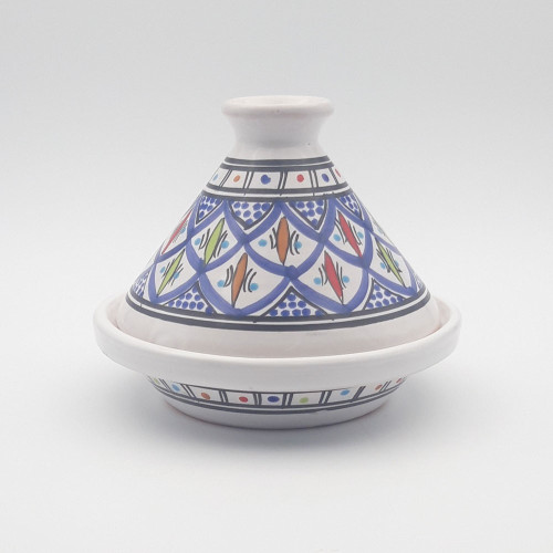 Petit tajine Bakir Bleu - D 17 cm