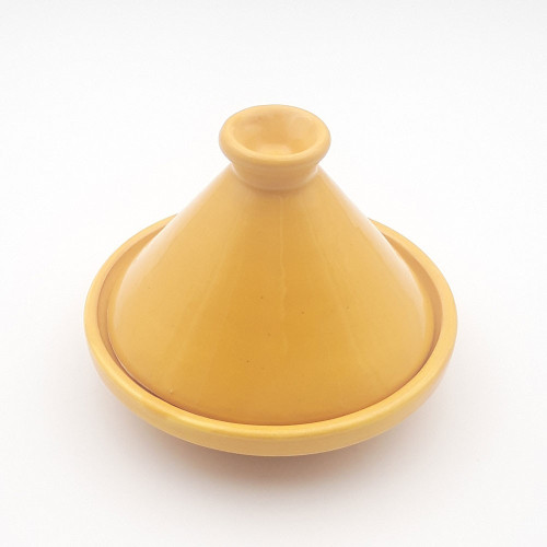 Petit tajine Jaune - D 17 cm
