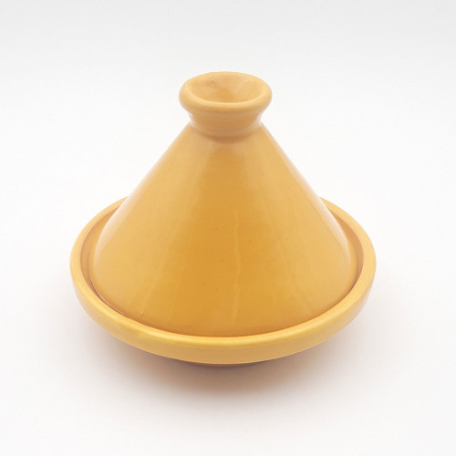 Petit tajine Jaune - D 17 cm