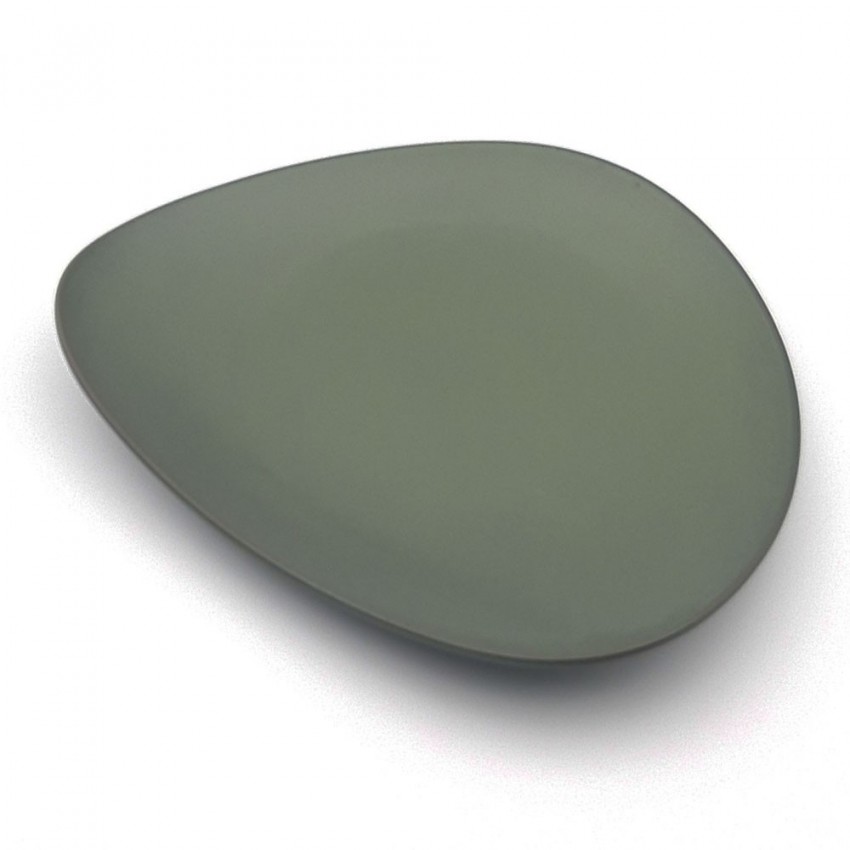 Assiette plate Cuba Vert - D 27.5 cm