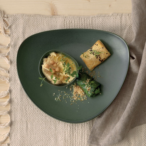 Assiette plate Cuba Vert - D 27.5 cm