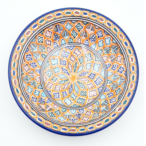 Plat de service La Soukra - Pièce unique - D 37 cm
