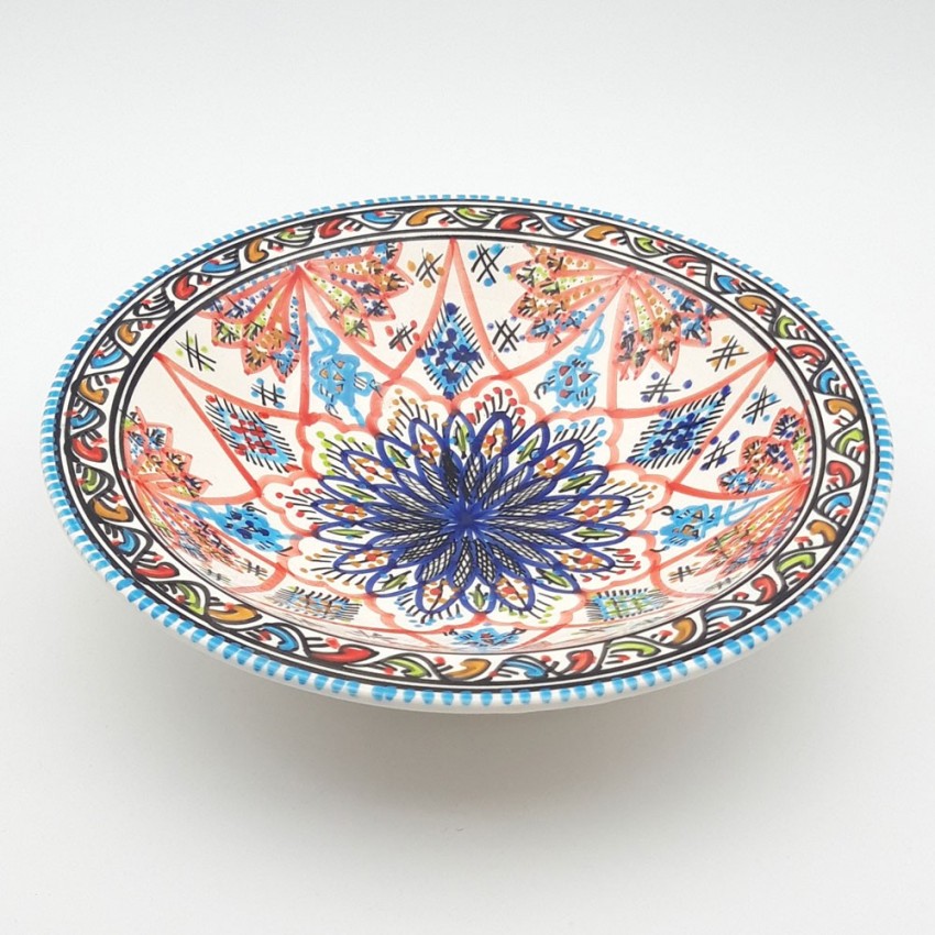 Plat de service Mnihla - Pièce unique - D 33 cm