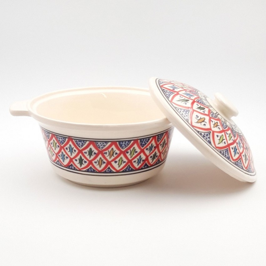 Cocotte à poignet Bakir Rouge - D 24 cm