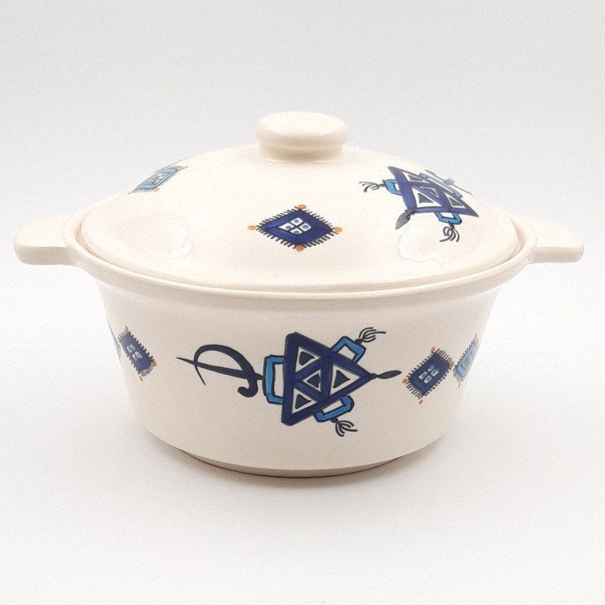 Cocotte à poignet Sahel Bleu - D 24 cm