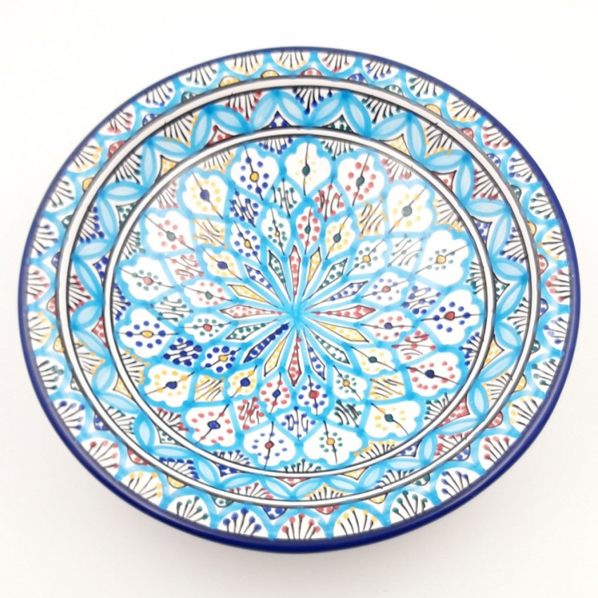 Plat de service Belkhir - Pièce unique - D 33 cm