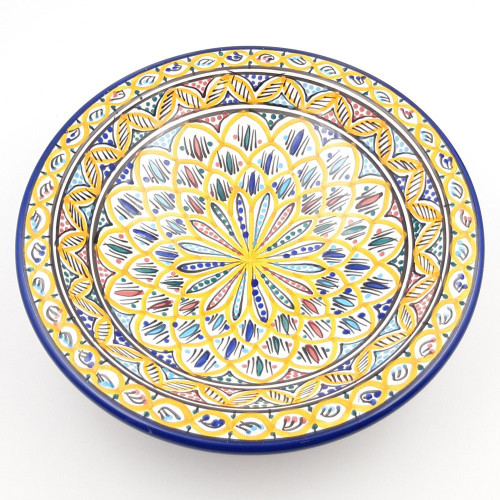 Plat de service Saouaf - Pièce unique - D 33 cm