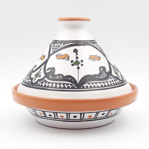 Tajine Marocain noir - D 23 cm