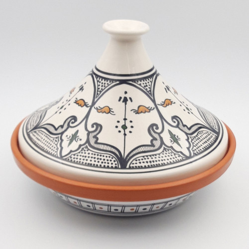 Tajine Marocain Noir - D 31 cm 2