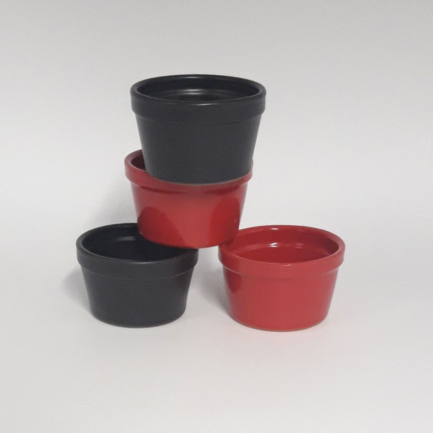 Ramequin à soufflé Diamètre 9.5 cm couleur Violet - Lot de 4