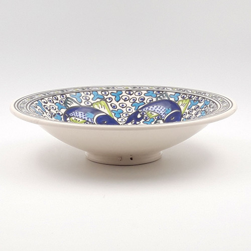 Plat Tebsi Poissons Bleus - D 37 cm