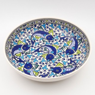 Jatte Poissons Bleus - D 31 cm