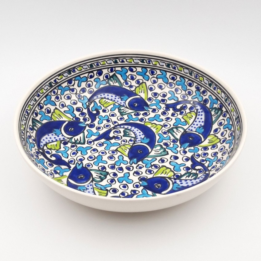 Jatte Poissons Bleus - D 31 cm