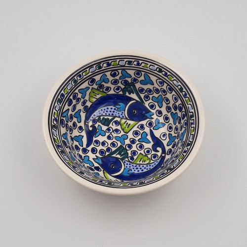 Saladier Poissons Bleus - D 20 cm