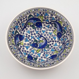 Saladier Poissons Bleus - D 30 cm