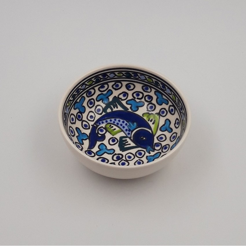 Service à salade de fruits Poissons Bleus - 12 pers