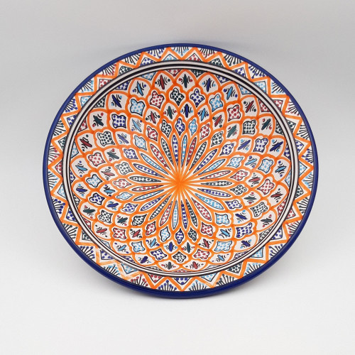 Plat de service Samy - Pièce unique - D 37 cm