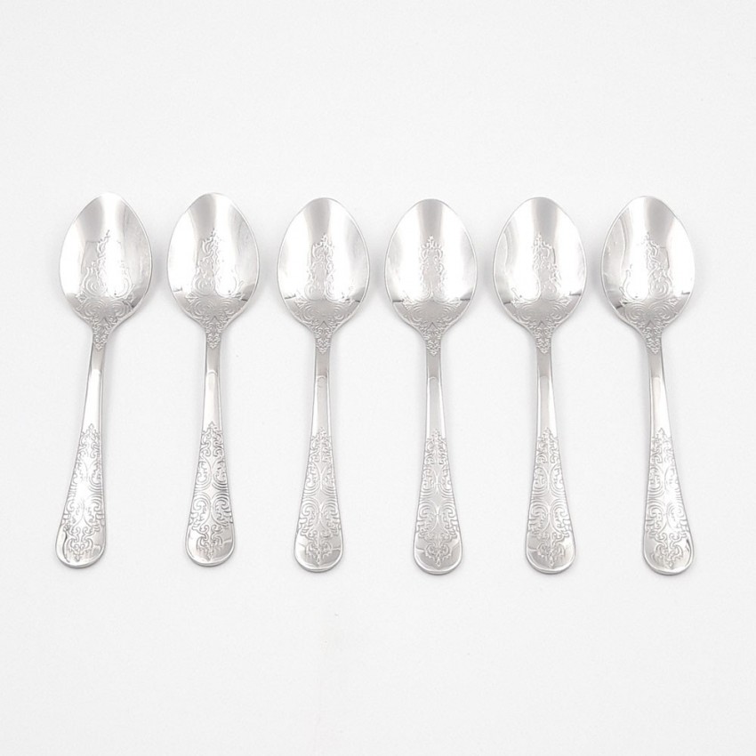 Cuillères à dessert Antique x 6