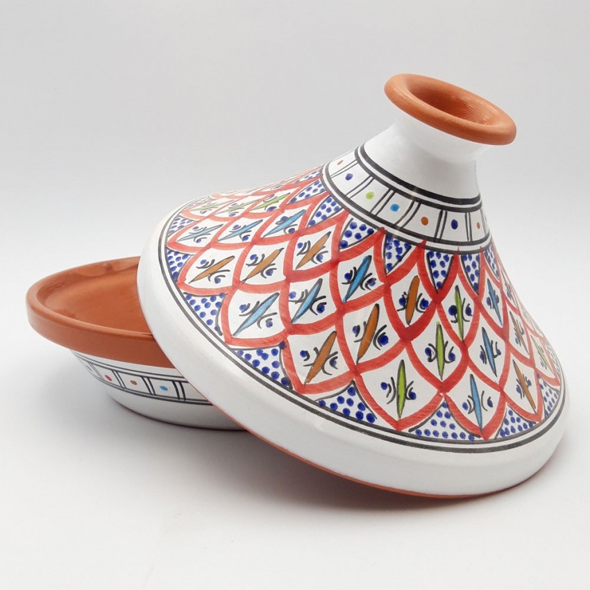 Tajine de cuisson Bakir rouge - D 27 cm