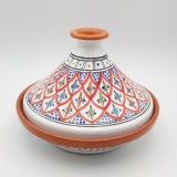 Tajine de cuisson Bakir rouge - D 27 cm