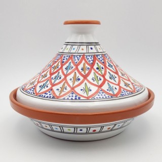 Tajine de cuisson Bakir rouge - D 27 cm