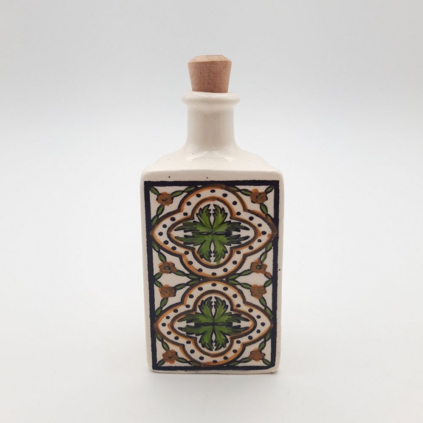 Bouteille d'huile ou de  vinaigre Crocosmia - Petit Modèle