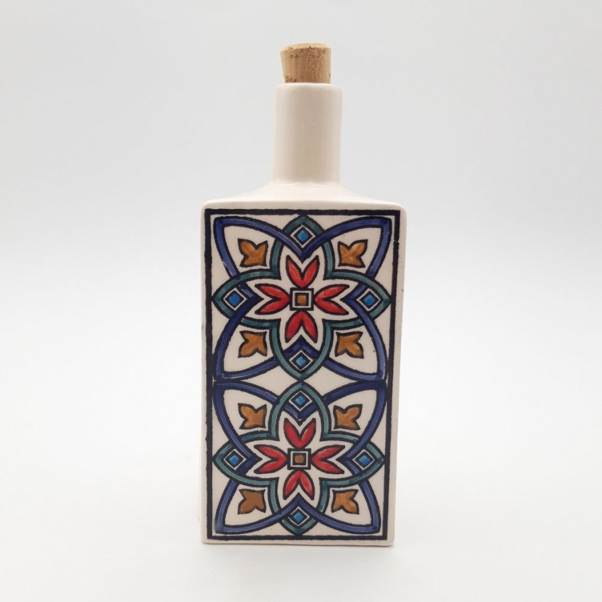 Duo de bouteilles d'huile et vinaigre Crocosmia