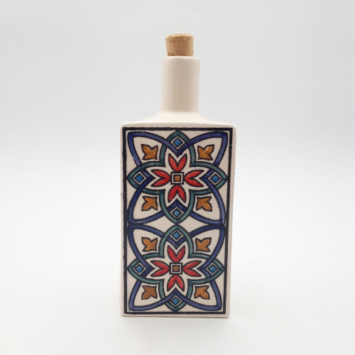 Bouteille d'huile ou de  vinaigre Eglantine