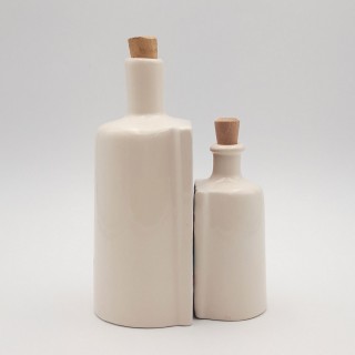 Duo de bouteilles d'huile et vinaigre Muscari