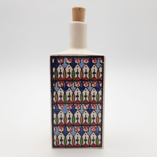 Bouteille d'huile ou de vinaigre Muscari